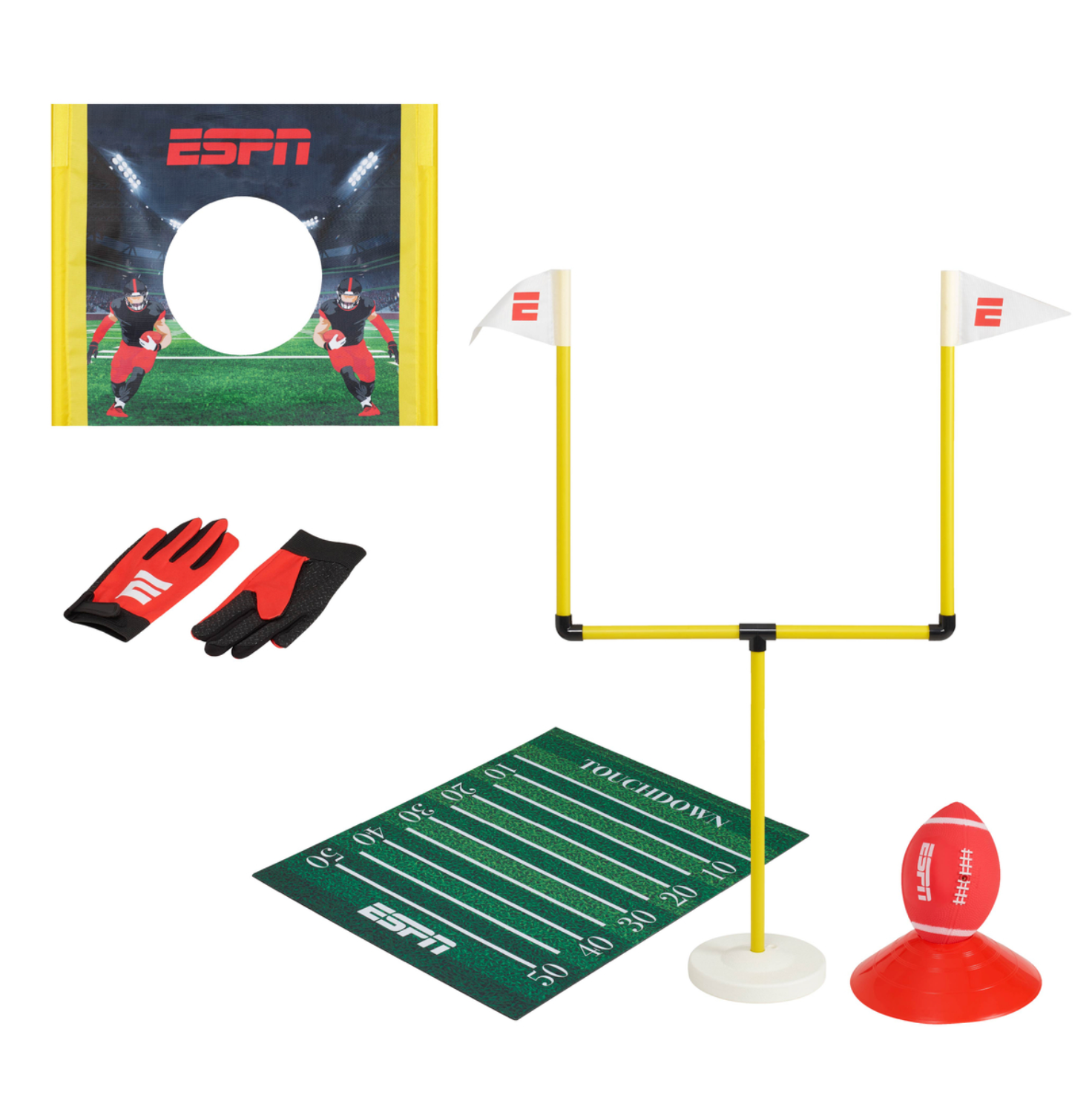 ESPN My First Touchdown Football Game for Kids Aged 3-5, Includes Mini ...